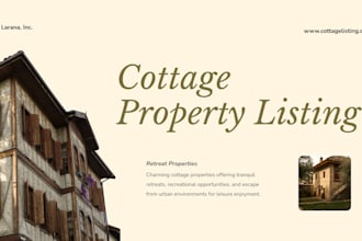 design an adu backyard cottage rental pitch deck presentation ppt