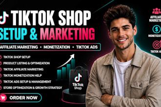 setup tiktok shop tik tok affiliate marketing and monetization, tiktok ads