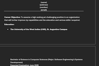 create presentable and pleasing resumes