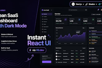 build responsive react ui components using v0 dev and shadcn ui