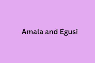 provide amala and egusi recipe