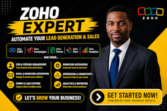 setup zoho crm, zoho one, books, people, creator, mail, forms, campaign, flow