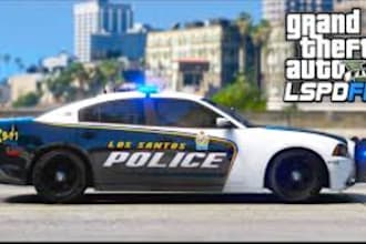 transform gta 5 into realistic lspdfr police simulation gameplay