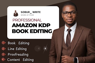 professionally proofread and edit your novel or nonfiction