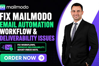 fix mailmodo email automation workflow and deliverability issues