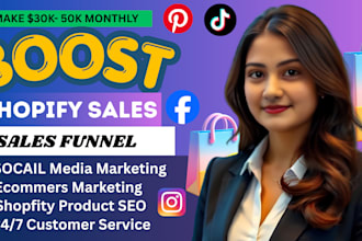 boost shopify sales shopify store promotion shopify marketing sales funnel