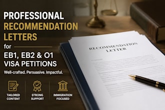 draft recommendation letter for eb2  niw eb1 o1 US immigration