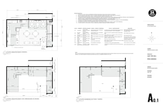 develop an architecture schematic design package