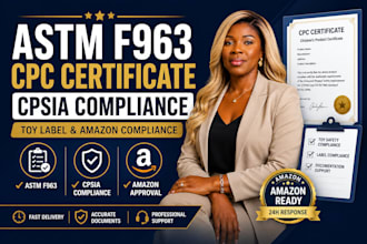 handle astm f963, CPC certificate, safety data sheet, and age warning compliance