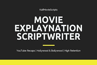 write engaging movie explanation scripts in hindi