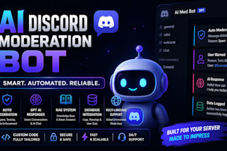 build an ai discord mod bot