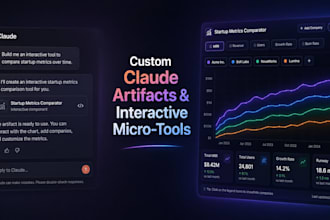 build custom interactive tools and calculators with claude