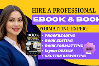 do book layout design book editing book proofreading book formatting manuscript