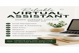 provide admin and virtual support