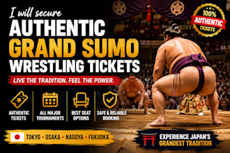 secure authentic grand sumo wrestling tickets for you