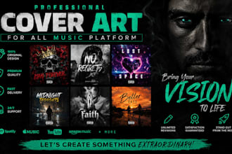design spotify and itunes cover