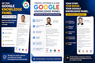help to build your google knowledge panel presence