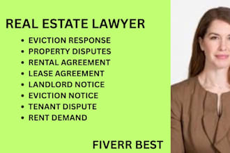handle eviction, real estate disputes, landlord tenant matters, and lease issues