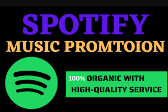 do  spotify music promotion,apple podcast marketing organic listener
