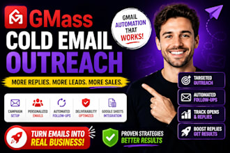 setup gmass cold email campaigns and gmail outreach automation