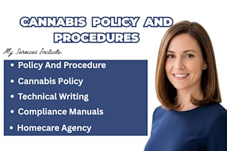 create cannabis policies and procedures for state and local compliance