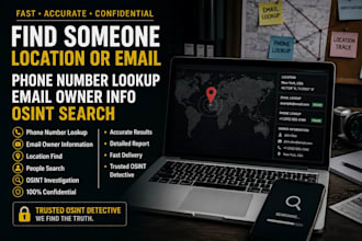 find someone location or email phone number lookup email owner info osint search