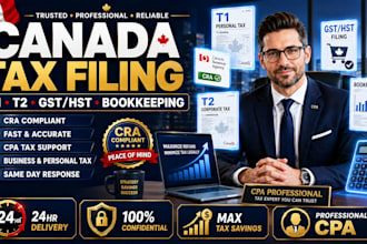 efile canada corporation tax, t2 canada as CPA business tax canada bookkeeping
