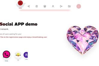 develop from scratch modern responsive scalable secure andfullstack application