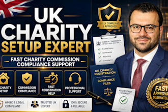 do nonprofit setup UK charity and uk charity commission compliance