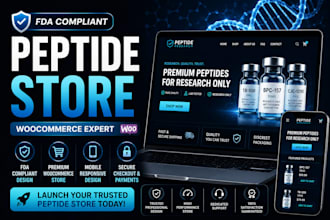 do fda compliant peptide website peptide store research peptide ecommerce store