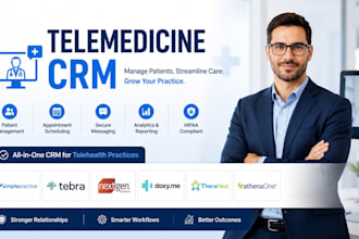 setup telemedicine simplepractice tebra nextgen doxyme theranest athenaone CRM