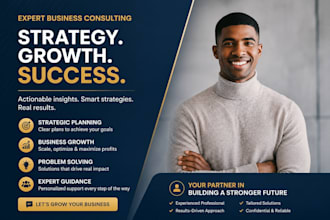 be your professional business consultant and strategic growth advisor