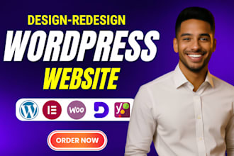 build divi wordpress website, landing page for real estate owners and agencies