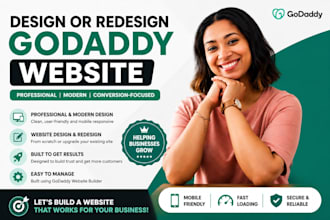 godaddy website design godaddy redesign develop godaddy website design godaddy