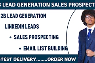 do targeted b2b lead generation and linkedin sales prospecting