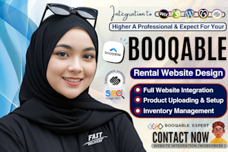 design booqable online rental website, booqable booking website, booqable SEO