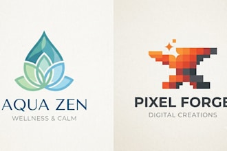 design a unique professional minimalist logo