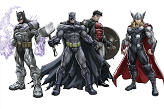do superhero comic superhero character
