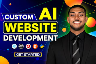 develop ai website, ai chatbot, ai software developer