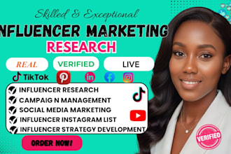 find instagram, tiktok, amazon influencers for influencer marketing campaign