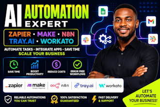 create make com automation n8n tray ai workato ai automation n8n api integration