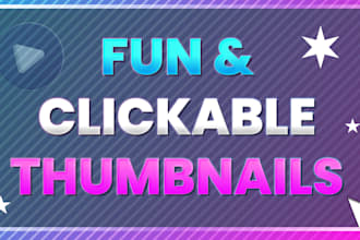 make fun and clickable thumbnails