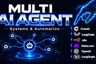 build multi ai agent agentic ai using lindy ai crew ai makecom relevance ai n8n