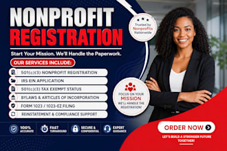 register your nonprofit 501c3, ein and tax exempt status