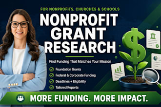 research nonprofit grants and find funding opportunities for your 501c3