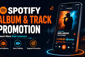do spotify album promotion, spotify music track promotion