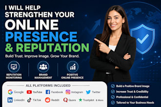 help strengthen your online presence and reputation
