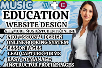 music education site music school site online music course piano lesson website