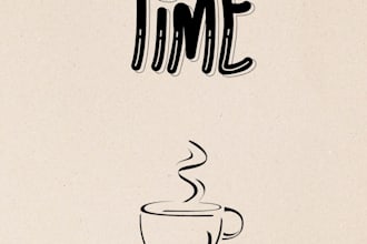 create modern coffee shop social media posts