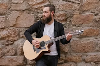 be your male lead and backing vocalist for rock and metal song